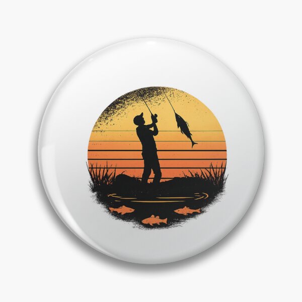Item preview, Fishing at sunset designed and sold by PeterPunkt.