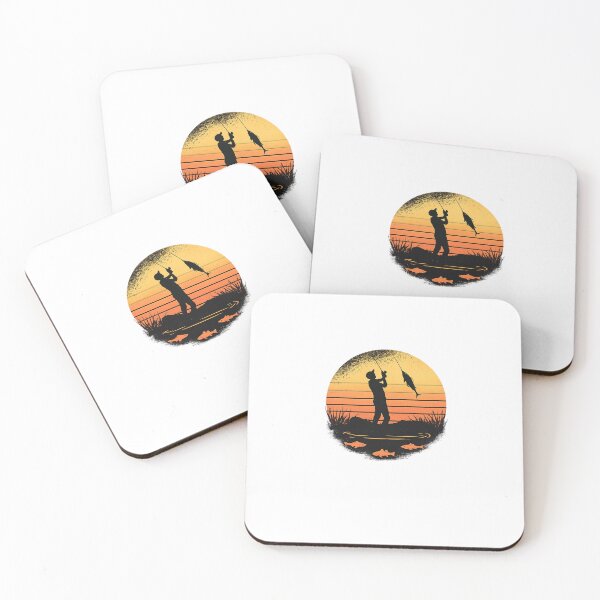 Item preview, Fishing at sunset designed and sold by PeterPunkt.