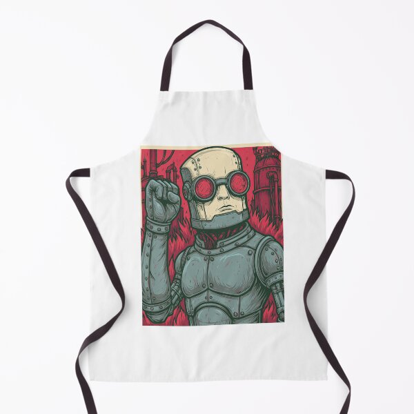 Item preview, Angry Retro Robot Computer Enemy Poster designed and sold by Piotrek0001.