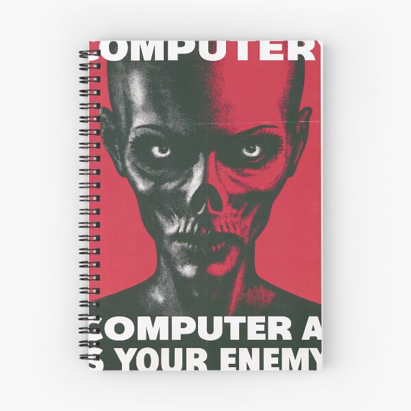 Item preview, Computer AI Is Your Enemy Zombie Poster designed and sold by Piotrek0001.