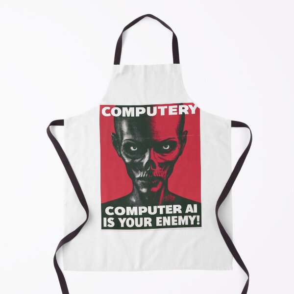 Item preview, Computer AI Is Your Enemy Zombie Poster designed and sold by Piotrek0001.