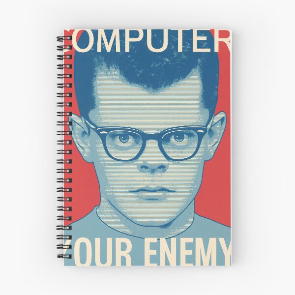 Item preview, Computer Your Enemy Nerd Boy Propaganda designed and sold by Piotrek0001.