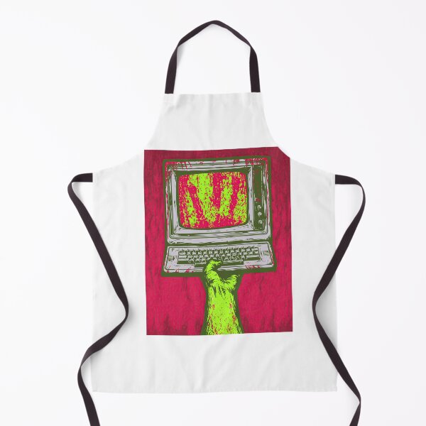 Item preview, Green Hand Holding Glowing Pink Monitor designed and sold by Piotrek0001.