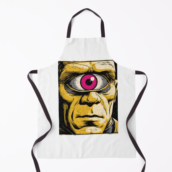 Item preview, Surreal Giant Yellow Eye Monster Face designed and sold by Piotrek0001.