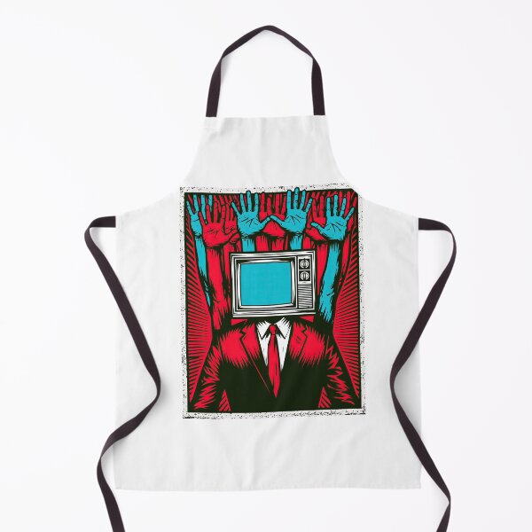 Item preview, Monitor Head Man with Multiple Blue Hands designed and sold by Piotrek0001.