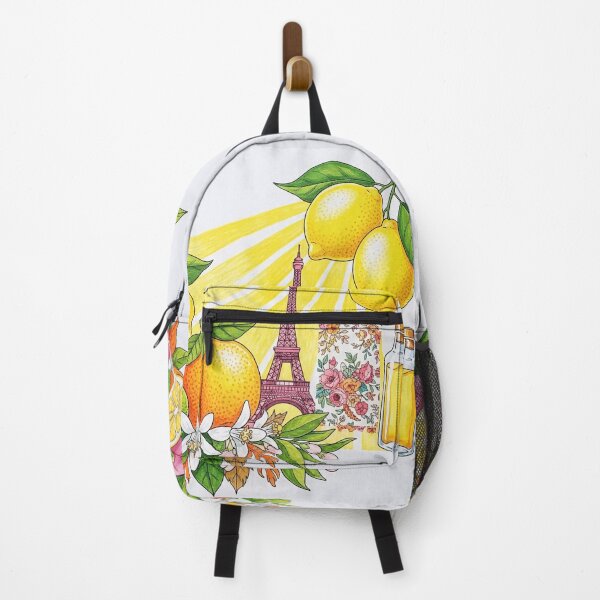 Item preview, Citrus Bouquet with Eiffel Tower Sunburst designed and sold by PixorStudio.