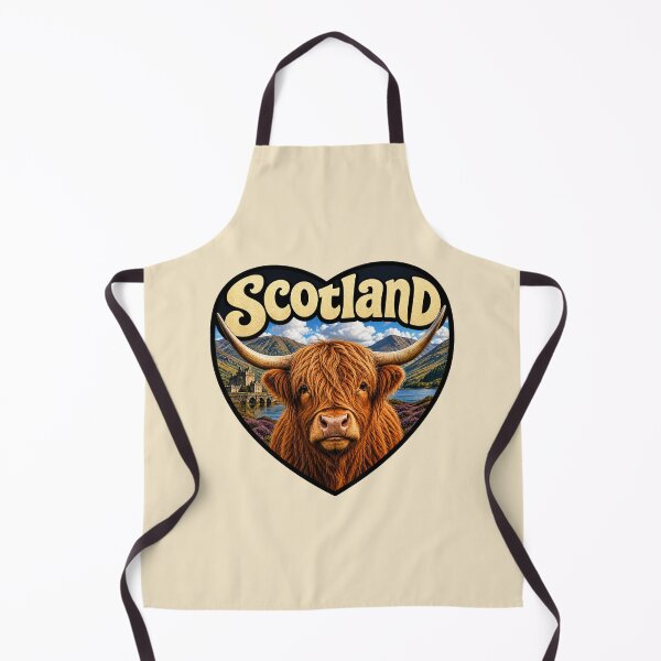 Item preview, Scotland Highland Cow designed and sold by Myra365Art.