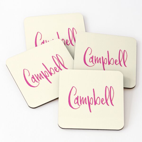 Item preview, CAMPBELL personalized type design designed and sold by CharlottePlaceArt.