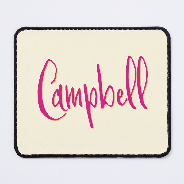 Item preview, CAMPBELL personalized type design designed and sold by CharlottePlaceArt.