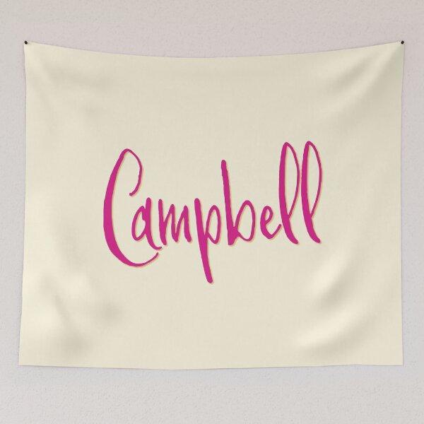 Item preview, CAMPBELL personalized type design designed and sold by CharlottePlaceArt.