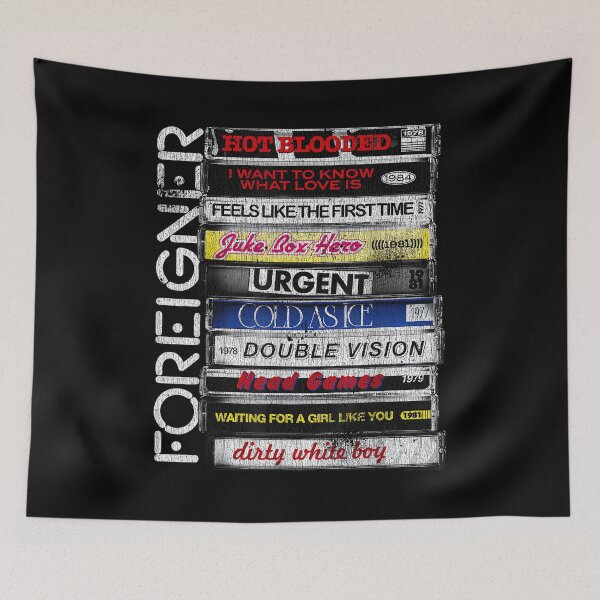 Item preview, Foreigner Classic Hit Songs 80s Rock Band designed and sold by KudoJunichironl.
