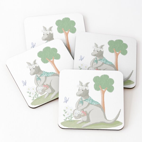 Item preview, Morning Stroll to Collect Flowers with the Joey designed and sold by Jaana Day.