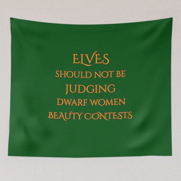 Item preview, Elves designed and sold by The WordCatcher Street.