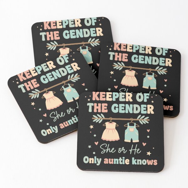 Item preview, Gender Reveal Keeper Of The Gender Auntie Knows designed and sold by LuminOrb.