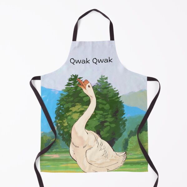 Item preview, Majestic Honk: Playful Countryside Goose Art designed and sold by Trendora Havlais.