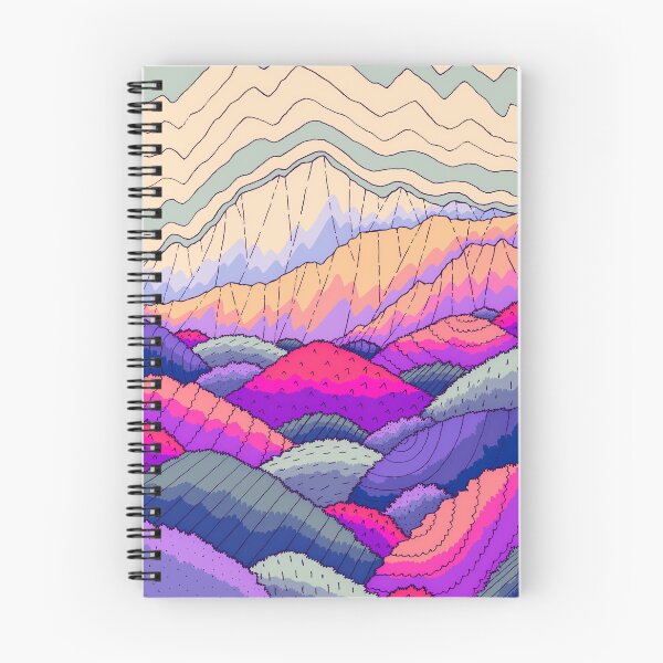 Item preview, Shrub mountains designed and sold by Swadeillustrations.