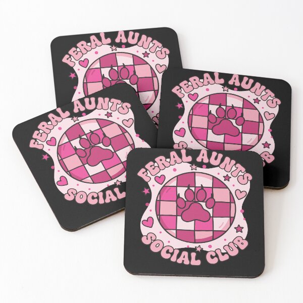 Item preview, Gender Reveal Baby Shower Feral Aunts Social Club designed and sold by LuminOrb.
