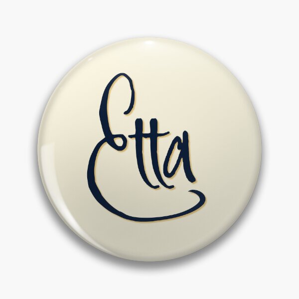 Artikelvorschau, ETTA personalisiertes Schriftdesign entworfen und verkauft von CharlottePlaceArt.