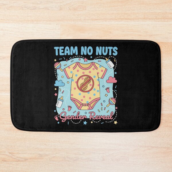 Item preview, Gender Reveal Team No Nuts Baby Shower Mom Dad designed and sold by LuminOrb.