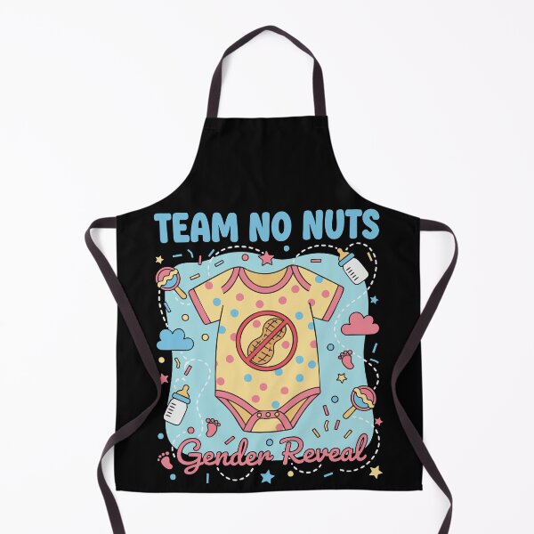 Item preview, Gender Reveal Team No Nuts Baby Shower Mom Dad designed and sold by LuminOrb.