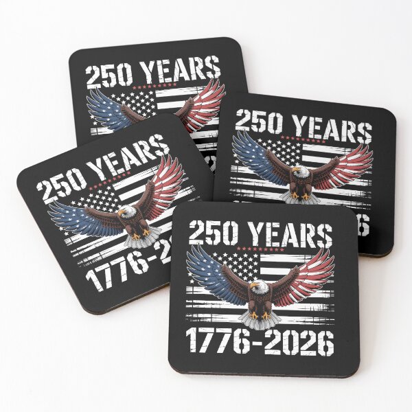 Item preview, 250th Anniversary USA Patriotic Eagle 250 Years 4th of July designed and sold by TyraYoung.