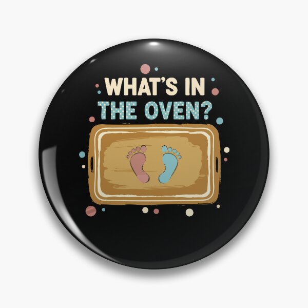 Item preview, Gender Reveal Whats In The Oven Shower Team Pink designed and sold by LuminOrb.