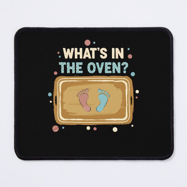 Item preview, Gender Reveal Whats In The Oven Shower Team Pink designed and sold by LuminOrb.