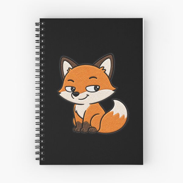 Artikelvorschau, Schlauer Fuchs Kawaii Niedlicher Lustiger Schlauer Fuchs Cartoon Aufkleber entworfen und verkauft von ColorSplash123.
