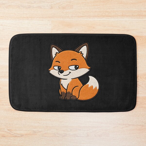 Item preview, Sneaky Fox Kawaii Cute Funny Sly Fox Cartoon Sticker designed and sold by ColorSplash123.