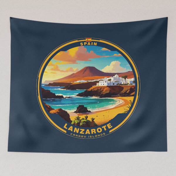 Item preview, Lanzarote Canary Islands Spain designed and sold by Thistle-TShop.