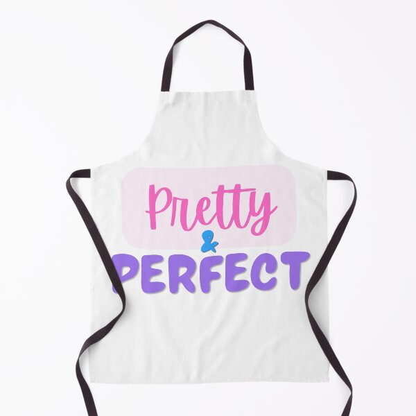 Item preview, Pretty & Perfect Typography Quote Design – Cute Aesthetic Feminine Pink Purple Motivational Text Art designed and sold by AESTHETIC-FLAIR.