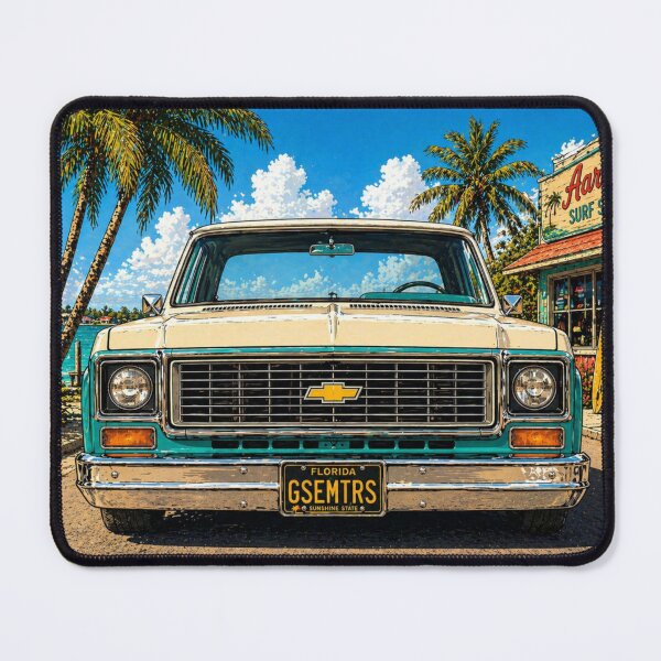 Item preview, Beach Life Squarebody Chevy designed and sold by Goose Motors.