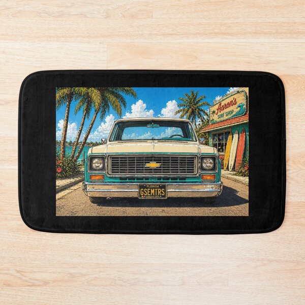Item preview, Beach Life Squarebody Chevy designed and sold by Goose Motors.