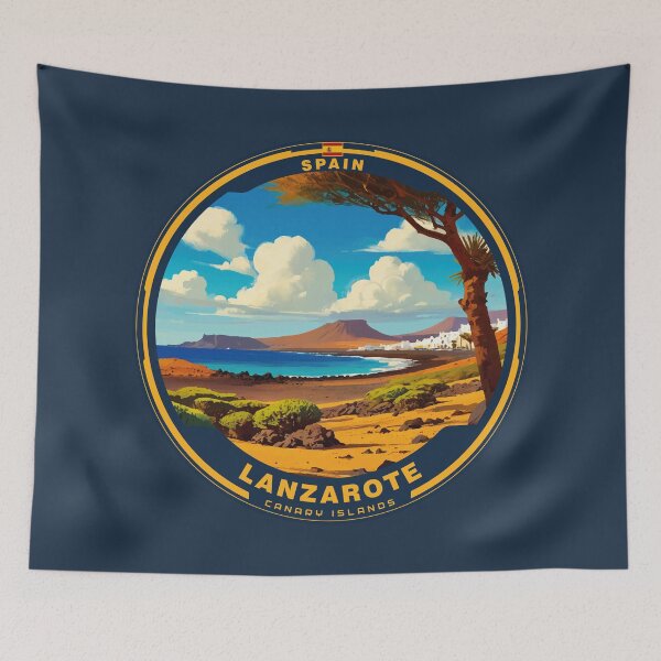 Item preview, Lanzarote Canary Islands Spain designed and sold by Thistle-TShop.