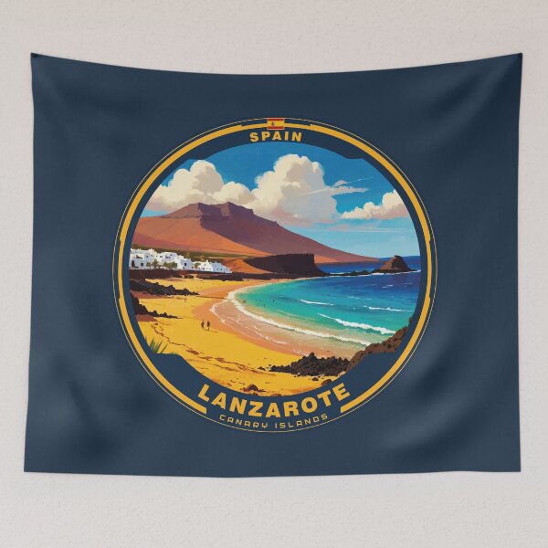 Item preview, Lanzarote Canary Islands Spain designed and sold by Thistle-TShop.