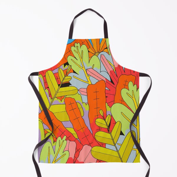 Item preview, A vibrant leaf garden designed and sold by Swadeillustrations.