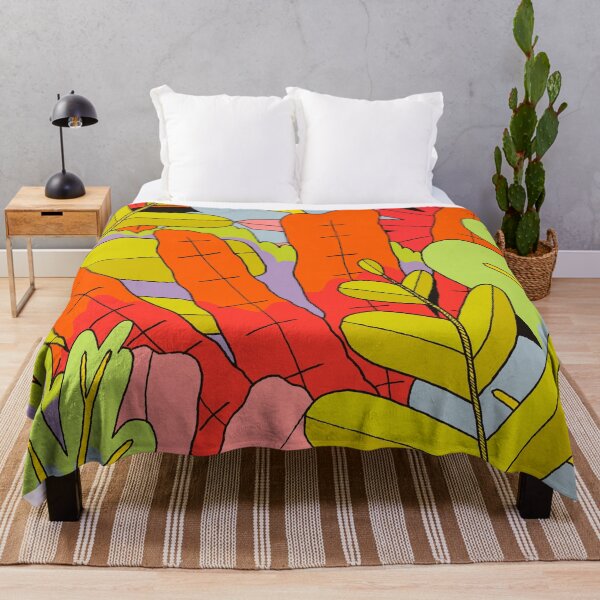 Item preview, A vibrant leaf garden designed and sold by Swadeillustrations.