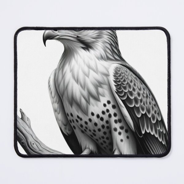 Item preview, Majestic Eagle Portrait – Realistic Pencil Drawing of a Powerful Bird of Prey designed and sold by Henrylifestyle2.