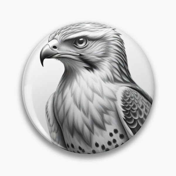 Item preview,  Majestic Eagle Portrait – Realistic Pencil Drawing of a Powerful Bird of Prey designed and sold by Henrylifestyle2.