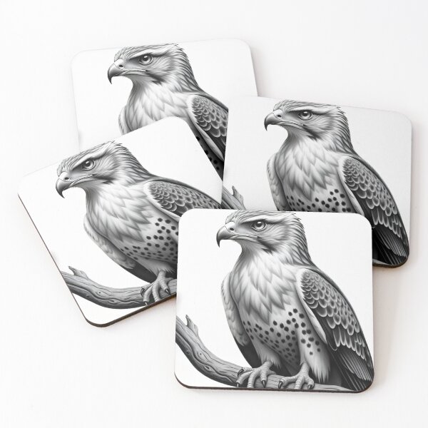 Item preview,  Majestic Eagle Portrait – Realistic Pencil Drawing of a Powerful Bird of Prey designed and sold by Henrylifestyle2.
