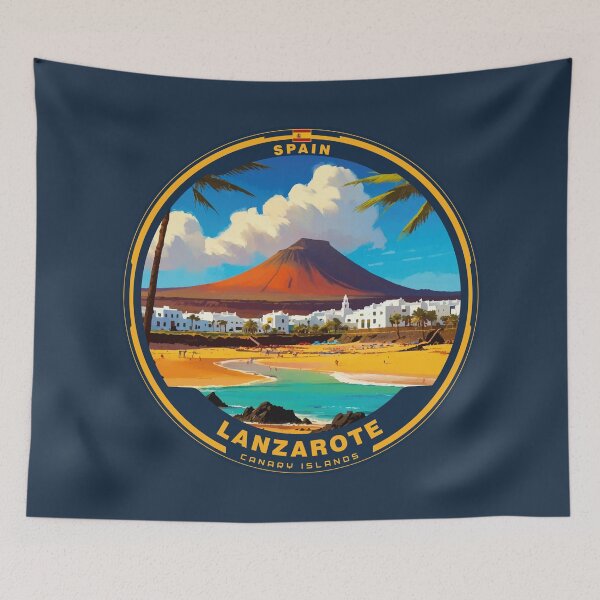 Item preview, Lanzarote Canary Islands Spain designed and sold by Thistle-TShop.
