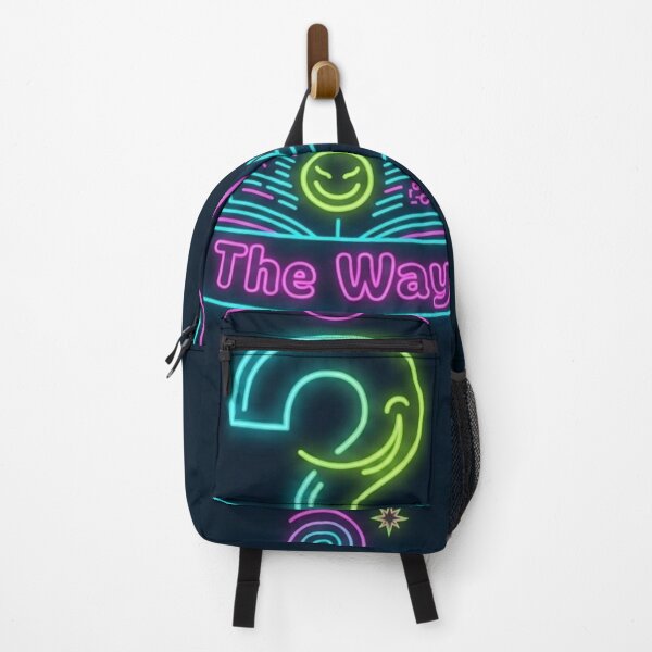 Item preview, Secret Society of Autodidacts Official Crest - Neon Book & Question Mark "The Way" designed and sold by InnerwayStudio.