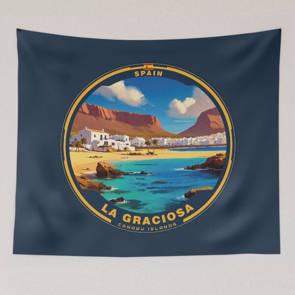 Item preview, La Graciosa Canary Islands Spain designed and sold by Thistle-TShop.