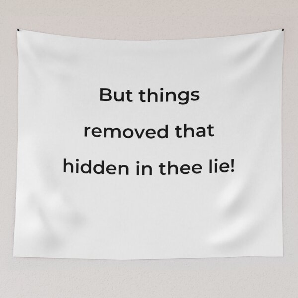 Item preview, "But things removed that hidden in thee lie!" - print black designed and sold by ariksworld.