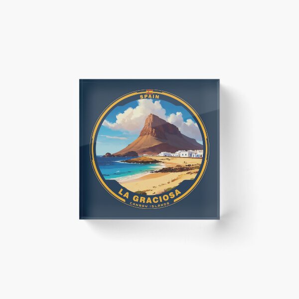 Item preview, La Graciosa Canary Islands Spain designed and sold by Thistle-TShop.