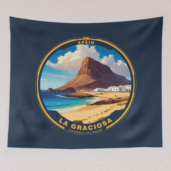 Item preview, La Graciosa Canary Islands Spain designed and sold by Thistle-TShop.