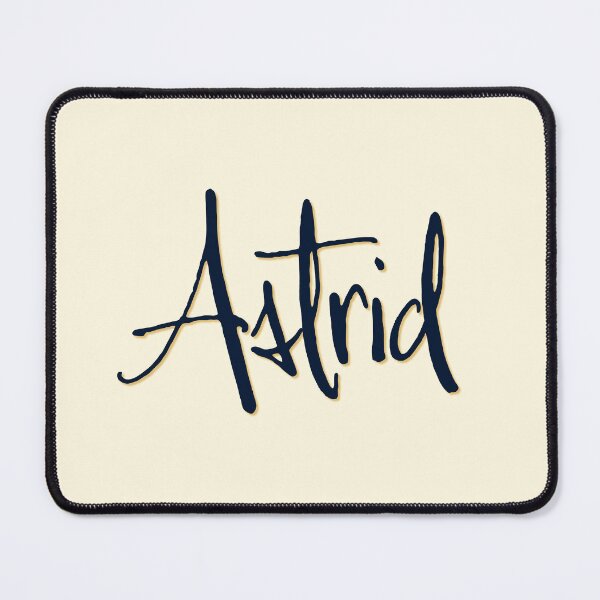 Item preview, ASTRID personalized type design designed and sold by CharlottePlaceArt.