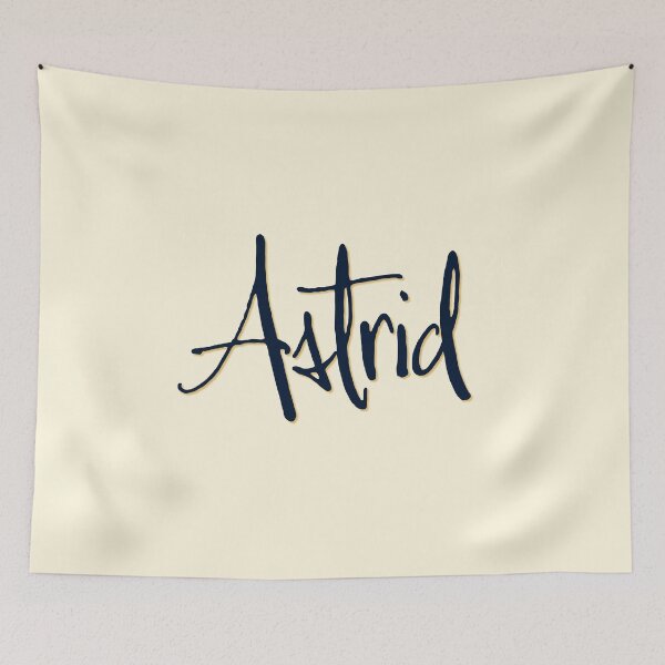 Item preview, ASTRID personalized type design designed and sold by CharlottePlaceArt.