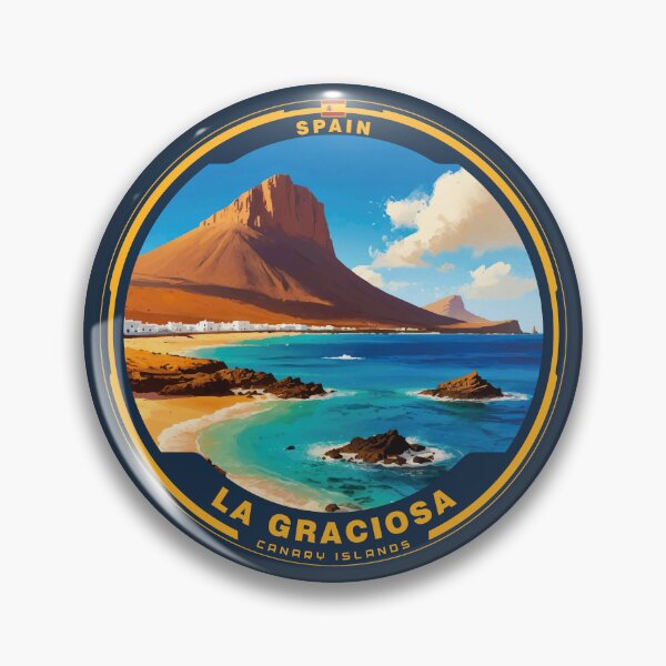 Item preview, La Graciosa Canary Islands Spain designed and sold by Thistle-TShop.