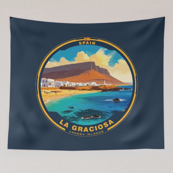 Item preview, La Graciosa Canary Islands Spain designed and sold by Thistle-TShop.